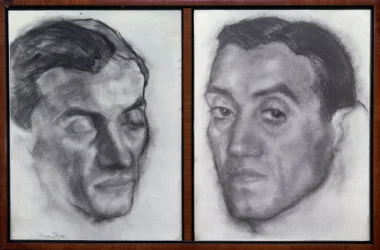 Portrait de Ramon Perez de Ayala (1888-1962) écrivain et journaliste espagnol - dessin - génération de 1914