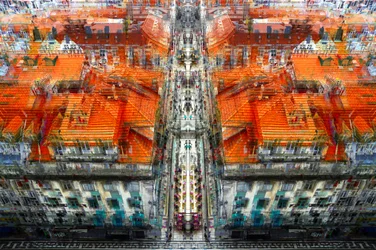 Les toits animés de la ville