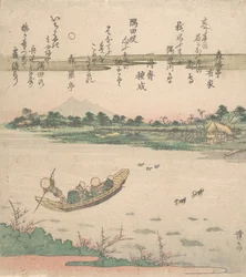 Bateau traversant la rivière