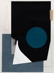 Composition abstraite en couleurs