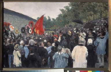 Le rassemblement annuel au cimetière du père Lachaise, à Paris