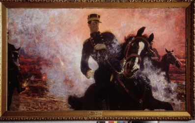 Le roi Albert I de Belgique lors de l