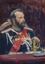 Portrait du général Alexei Nikolaïevitch Kouropatkine 1848-1925, c.1901-1902