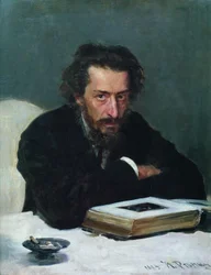Portrait du compositeur Pavel Ivanovich Blaramberg, 1884