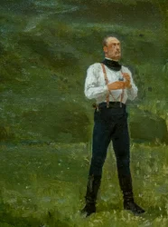 Le Duel (détail)