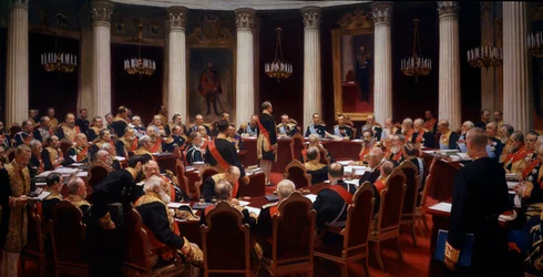 La réunion cérémonielle du Conseil d