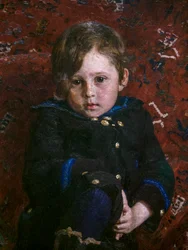 Youri Repine Enfant (détail)