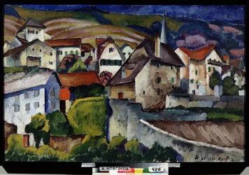 Une petite ville en Suisse
