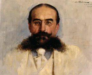 Portrait de Vladimir I. Nemirovich-Danchenko 1858-1943, 1899