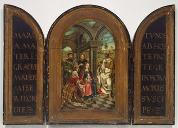 Adoration des Mages, probablement XVIIe siècle