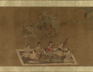 Dame Su Hui et son puzzle de vers, 16ème siècle