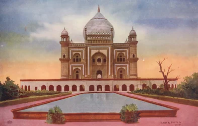 Safdar Jang Tomb, Delhi (colour photo)
