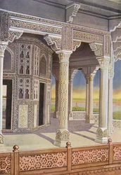 Le Summon Burj, intérieur (photo couleur)