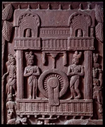 Dernière visite de Prasenjit à Bouddha (détail)