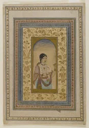 Courtisane à une fenêtre, 18ème siècle