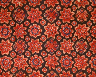 Tissu avec un ancien motif thaïlandais