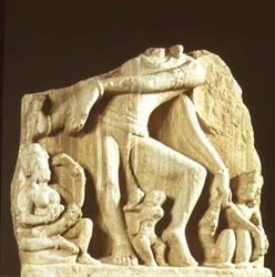 Figure de Natesa, Chittorgarh, Rajasthan, dynastie Pratihara