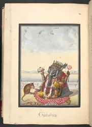 Ganesa, le dieu éléphant, fils de Shiva et de Parvati