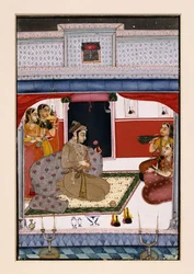 Hindola Ragini, vers 1738