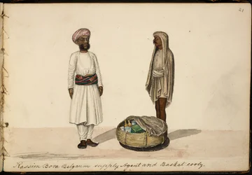 Kassim Bohori, agent de ravitaillement. Belgaum