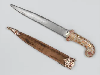 Khanjar ayant appartenu à Tipu Sultan, pris à Seringapatam, vers 1799