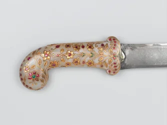 Khanjar ayant appartenu à Tipu Sultan, pris à Seringapatam, vers 1799