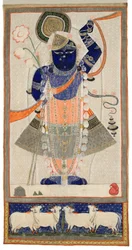 Krishna dans le rôle de Shri Nathji