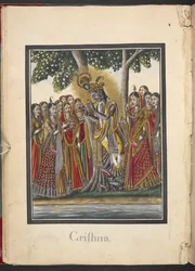 Krishna, huitième incarnation de Vishnu