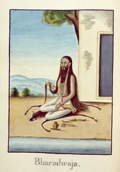 Le sage, Bharadwaja, de l