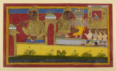 Mahodara complote pour tromper Sītā ; Kumbhakar fait ses adieux