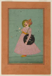 Portrait du Maharaja Bakhat Singh, début du 19ème siècle