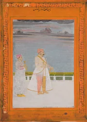 Portrait de Mirza Husain Raza Khan