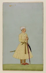 Portrait de Rao Chattar Sal de Bundi, vers 1675