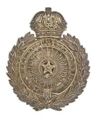 Plaque de ceinture de poche, Bombay Volunteer Rifles, 1877-1901