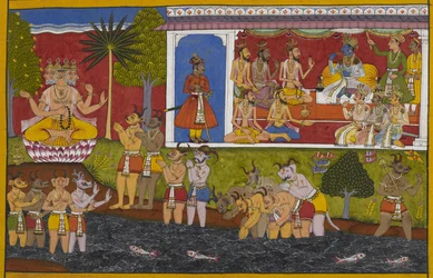 Rāma apprend d