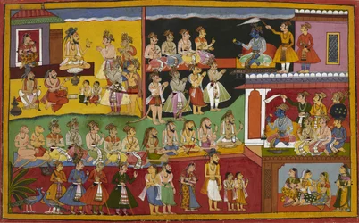 Rāma reconnaît Lava et Kusha, et Sītā jure son innocence devant lui.