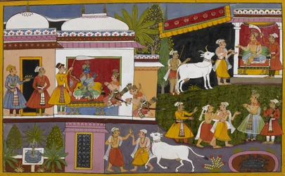 Rāma raconte à Lakṣmaṇa l