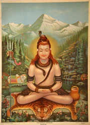 Shiva méditant