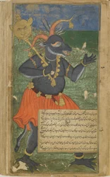Vol.2 fol.218 Kumbhakarna répond à l