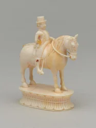 Cavalier blanc, pièce d