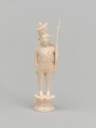 Pion blanc, pièce d