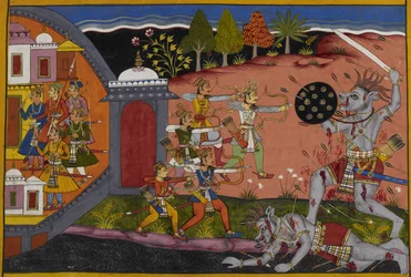 Śatrughna tue Lavana, est loué par les dieux et reçoit le royaume de Madhu.
