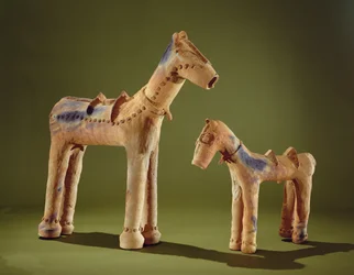 Chevaux en modèle, c.2000 av. J.-C.