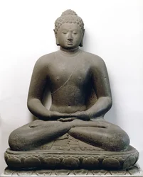 Amitabha de Borobudur (andésite)