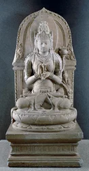 Prajnaparamita, Déesse de la Sagesse Transcendantale, vers 1300 (andésite)