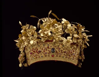 Couronne de la reine, régence de Buleleng, vers 1890