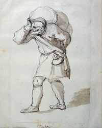 Un porteur chargé