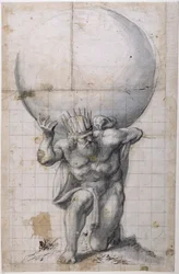Atlas : volet arrière ou scène de soulagement