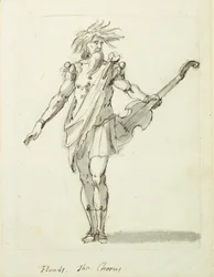 Inondations : le Chœur, vers 1631