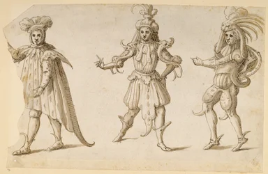 Trois fées, vers 1611